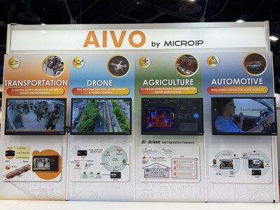 MICROIPâ€™s flagship AIVO platform leverages high-reliability Edge AI to span four key domainsâ€”transportation security, smart agriculture, autonomous systems, and in-vehicle applicationsâ€”demonstrating proven global deployments from edge-level sensing to on-device autonomous computing.
