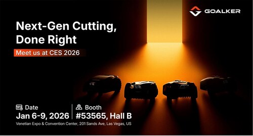 GOALKER showcases next-generation intelligent robotic lawn care solutions at CES 2026, highlighting advanced automation, precision cutting technology, and smart home integration designed for efficient, hands-free lawn maintenance. (CNW Group/GOALKER)