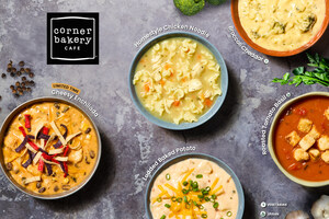 Corner Bakery Cafe Celebrates National Soup Month with Free Soup Catering Offer and Limited-Time Flavor