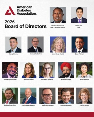 American Diabetes Association 2026 Board of Directors