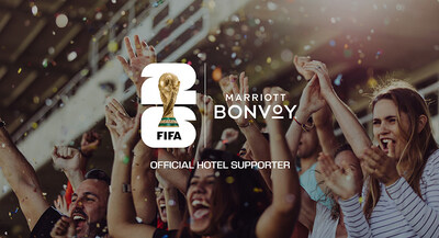 Marriott Bonvoy is the Official Hotel Supporter in North America of the FIFA World Cup 2026