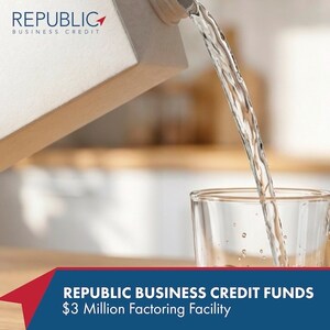 Republic Business Credit Supports the Growth of Sustainable Beverage Company with $3 Million Ledgered Line of Credit