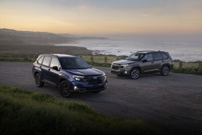SUBARU EARNS 2025 IIHS TOP SAFETY PICK+ AWARD FOR 2026 FORESTER