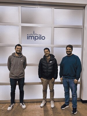 From left to right: Patrick Quire (COO), Josh Stein (Founder & CEO), and David Heimann (CTO)