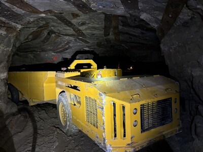 Figure 2:  Haul truck in the Tony M Mine (CNW Group/IsoEnergy Ltd.)
