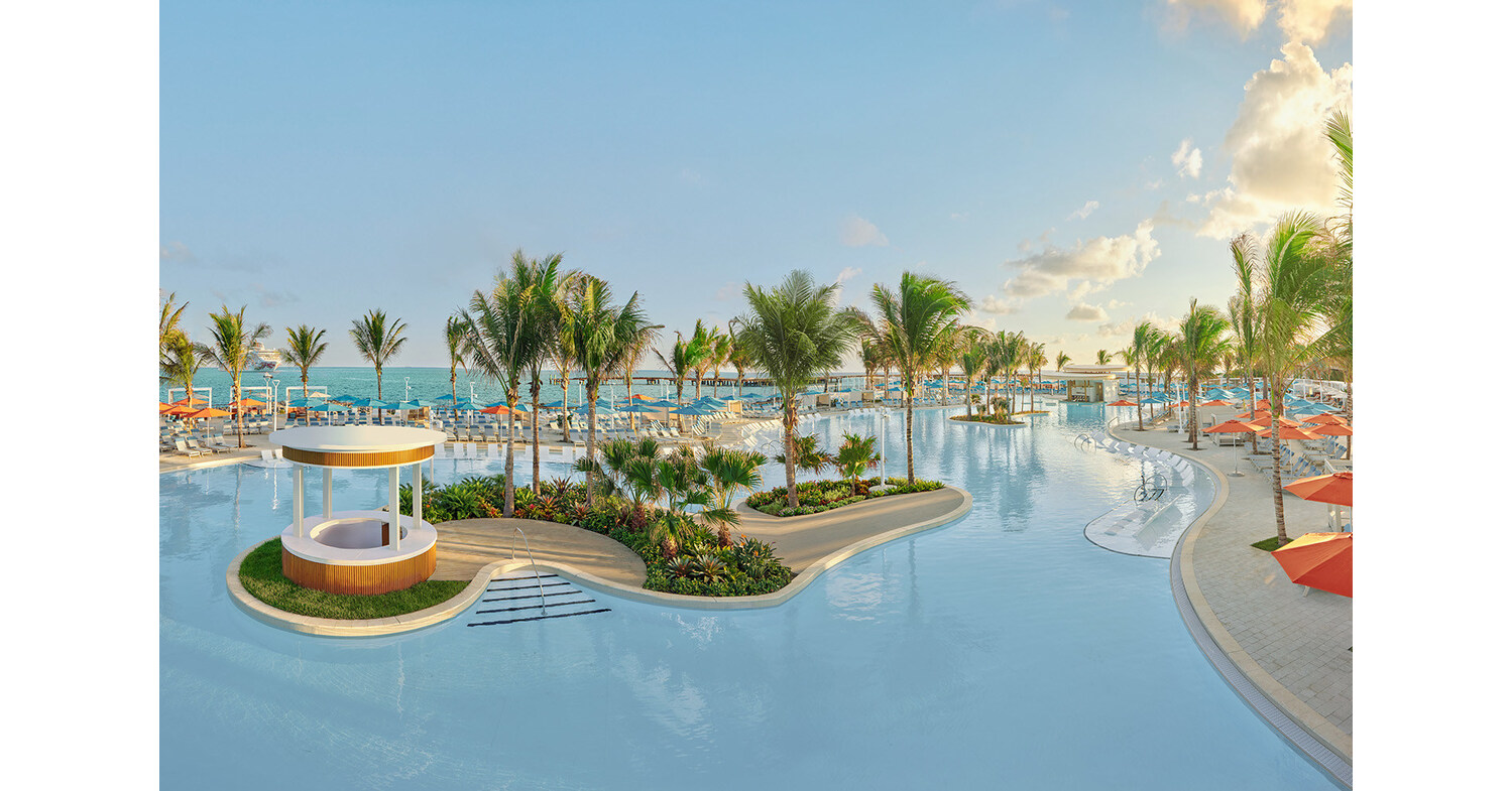 NORWEGIAN CRUISE LINE IS MAKING A SPLASH THIS WINTER WITH THE OPENING OF AN ALL-NEW EXPANSIVE POOL AND MORE GUEST EXPERIENCES AT GREAT STIRRUP CAY, ITS PRIVATE ISLAND IN THE BAHAMAS