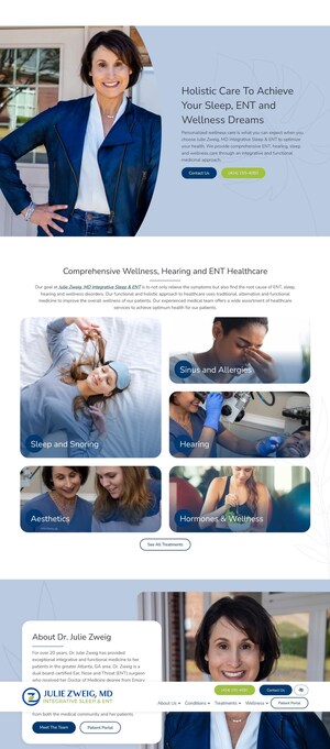 Alpharetta's Julie Zweig, MD Integrative Sleep &amp; ENT Named 2026 Top Patient Rated Otolaryngologist by Find Local Doctors