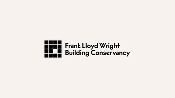 New logo of the Frank Lloyd Wright Building Conservancy