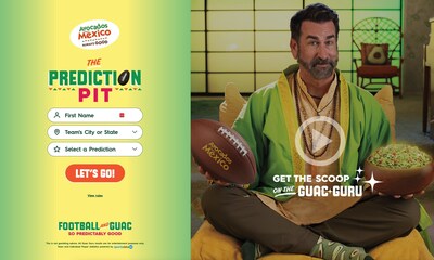 Avocados From Mexico is predicting in-game action with Guac Guru Rob Riggle ahead of the Big Game.