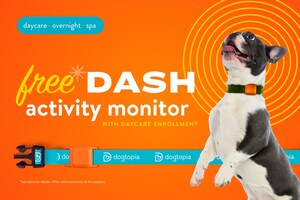 Dogtopia's DASH Activity Monitor Now Available Across All Locations Nationwide