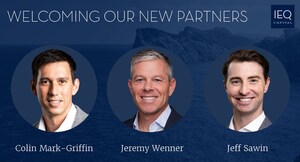 IEQ Capital Names Colin Mark-Griffin, Jeff Sawin, and Jeremy Wenner as Partners