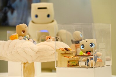 Fourier GR-3 and the doll-size companion robot prototype