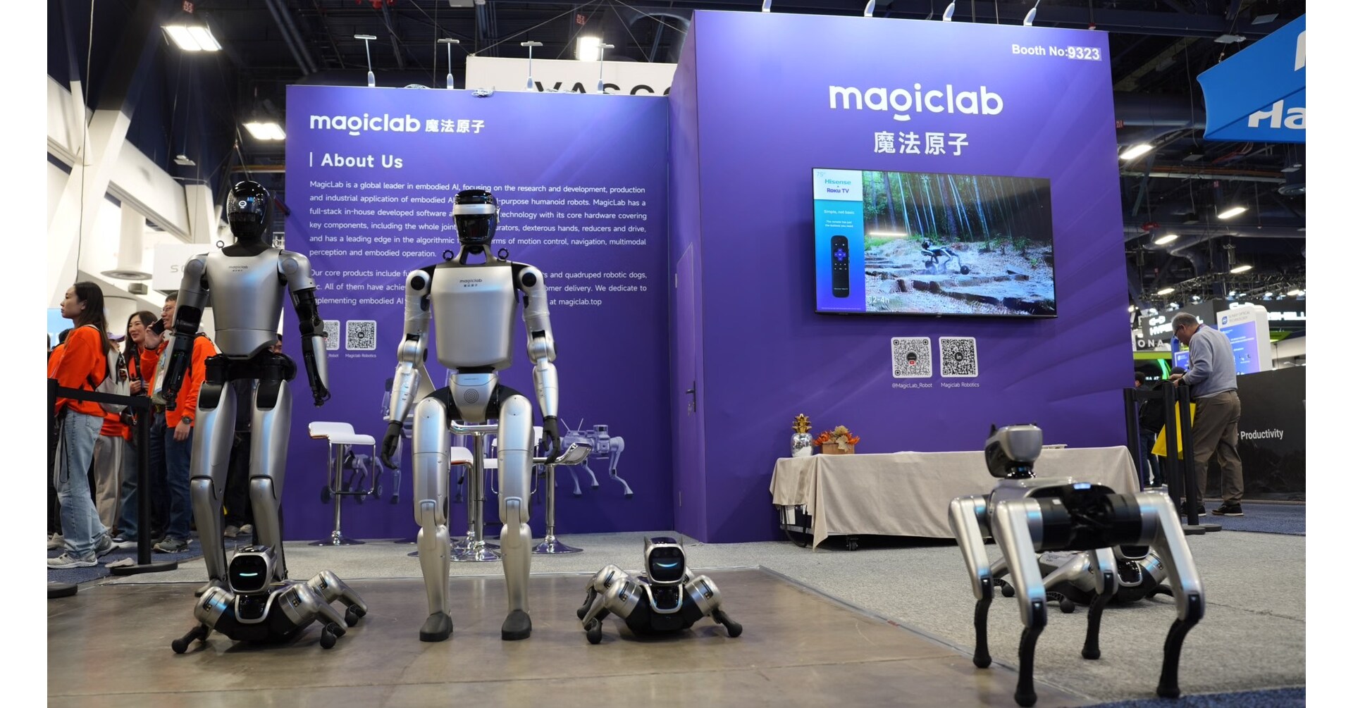 MagicLab feierte sein Debüt auf der CES und beschleunigt seine globale Entwicklung MagicLab feierte sein Debüt auf der CES und beschleunigt seine globale Entwicklung