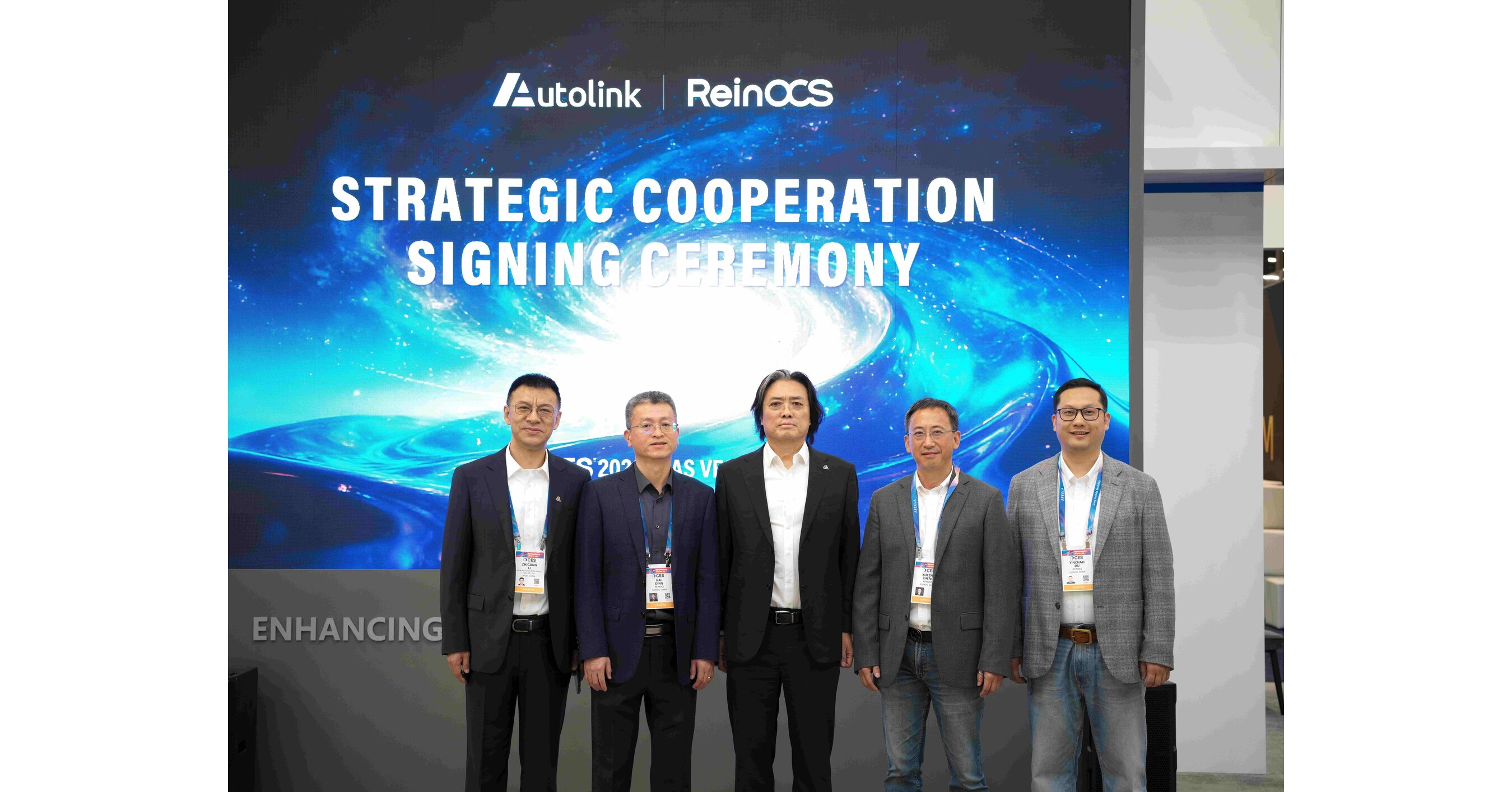 Autolink and ReinOCS Sign Strategic Partnership at CES 2026 Autolink and ReinOCS Sign Strategic Partnership at CES 2026