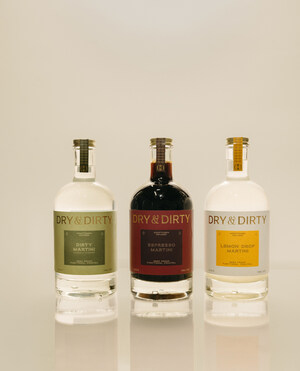 Dry &amp; Dirty Launches the World's First Functional, Non-Alcoholic Martini Brand