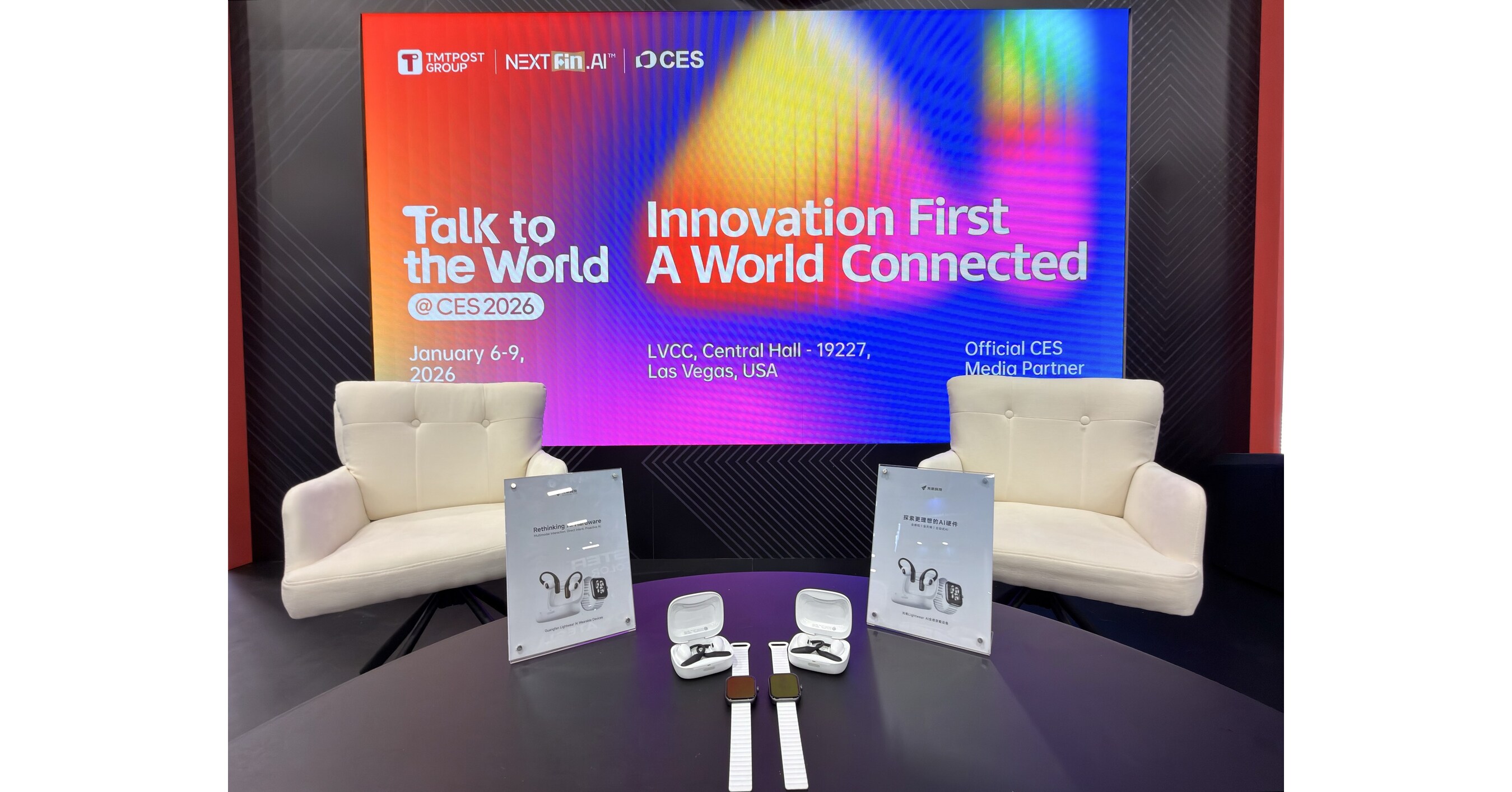 CES 2026: Guangfan Technology Reveals Lightwear, Introducing Worlds First Vision-Enabled AI Earphones CES 2026: Guangfan Technology Reveals Lightwear, Introducing Worlds First Vision-Enabled AI Earphones