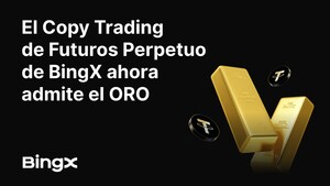 BingX lanza Copy Trading de oro y marca su primer soporte de RWA