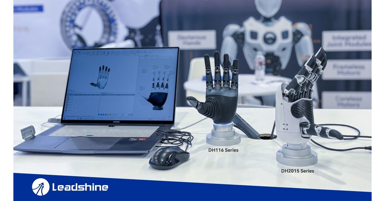 Leadshines Dexterous Hands and Frameless Motors Shine at CES 2026