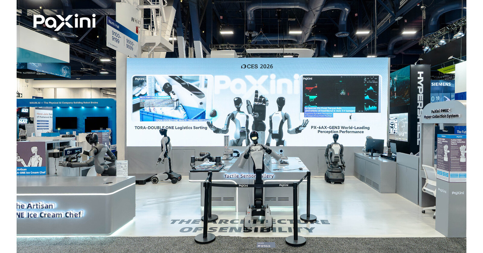 PaXini Unveils the "Tactile Infrastructure" for Embodied AI, Redefining Full-Stack Product Matrix at CES 2026