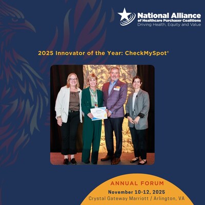 CheckMySpot® Wins Innovator of the Year