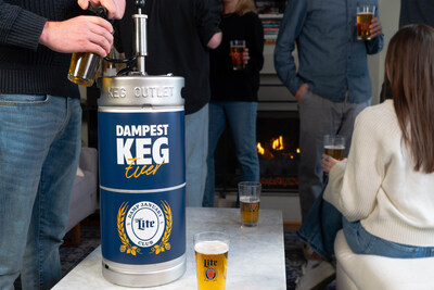 As part of The Damp January Club, Miller Lite debuts the chance to win &ldquo;The Dampest Keg Ever.&rdquo; A delightfully undersized keg, smaller than a pony keg, but larger than a 40 ounce, designed to fill at home for lighter pours, longer hangs and more room around the table.