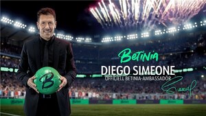 Världskände tränaren Diego Simeone blir Betinias officiella ambassadör i historiskt samarbete