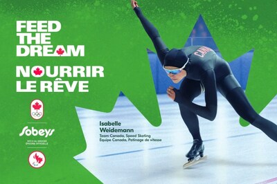 Nourrir le rêve - Isabelle Weidemann, patinage de vitesse sur longue piste (Groupe CNW / Empire Company Limited) (Groupe CNW/Empire Company Limited)