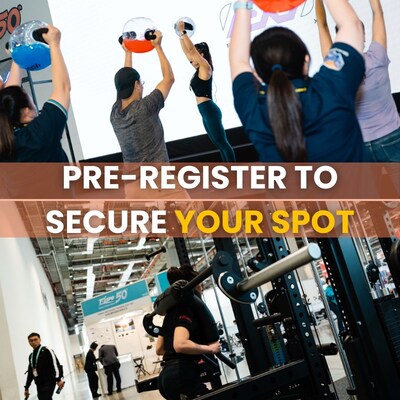Pre-register to secure your spot (PRNewsfoto/TaiSPO)