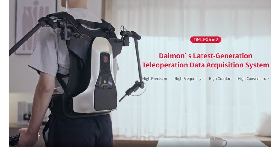 CES 2026 Highlight Debut: Daimon Robotics DM-EXton2, the Worlds First Haptic Feedback Teleoperation Data Acquisition System