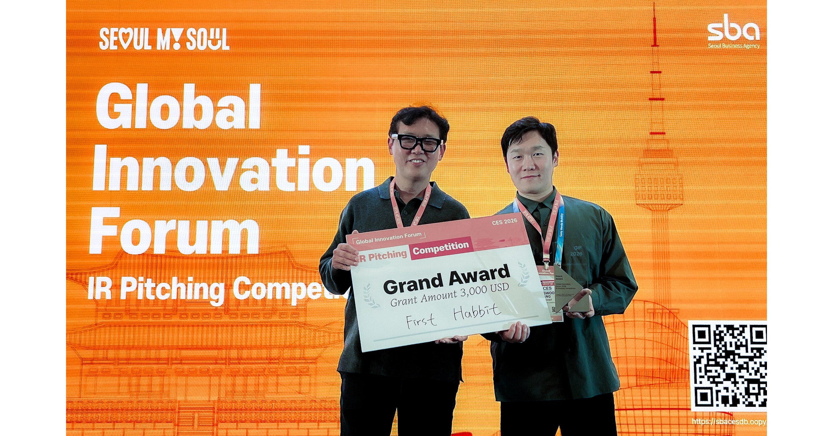 FIRSTHABIT Wins Grand Award at Global Innovation Forum IR Pitching Competition, Recognized for Next-Generation Learning Technology Vision