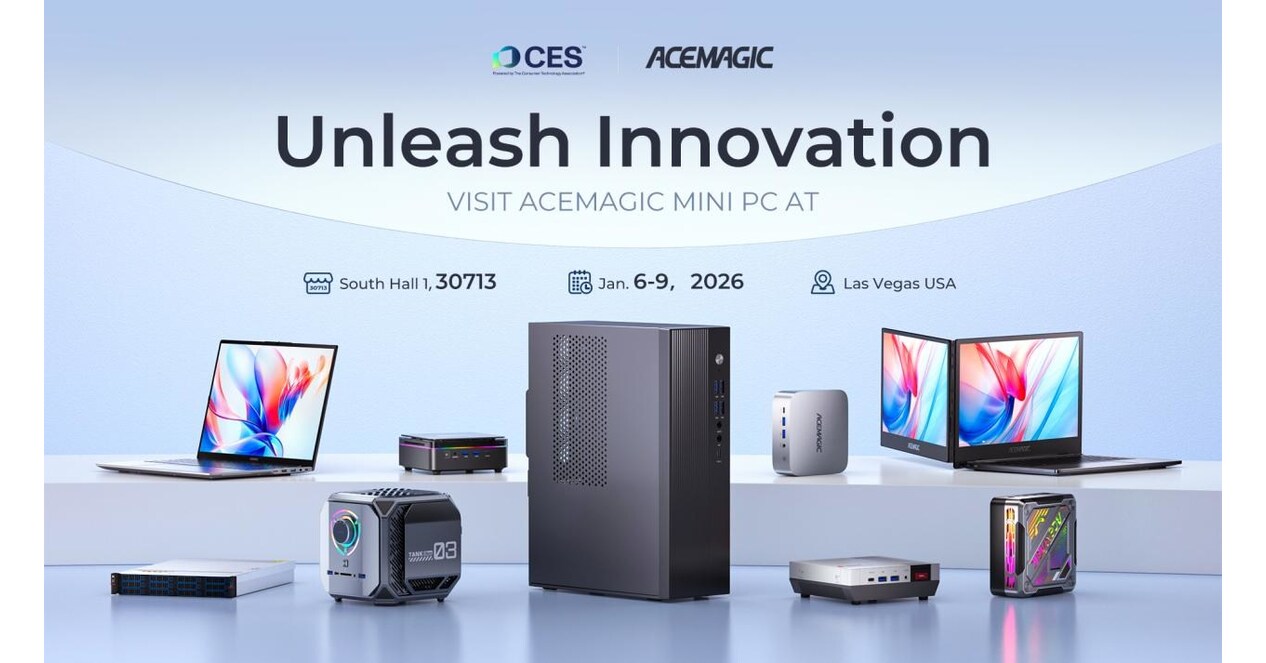 ACEMAGIC Showcases Next-Generation AI and Gaming Mini PCs at CES 2026