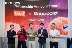 Tuya Smart Announces a Strategic Partnership with Robopoet to Develop the Cellular Version of "Fuzozo"