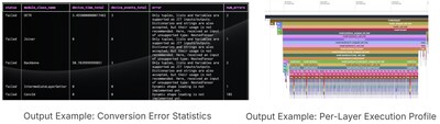 Model conversion diagnostic reports generated by AcuiRT
(Click to enlarge)