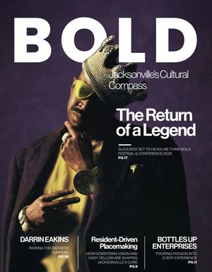 BOLD MAGAZINE LAUNCHES AS JACKSONVILLE'S NEW CULTURAL AUTHORITY -- WHERE BUSINESS, CULTURE &amp; THE FUTURE COLLIDE