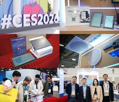 CES 2026: AI applications of Chinese LLM from AISpeech (PRNewsfoto/Shuzhi Society)