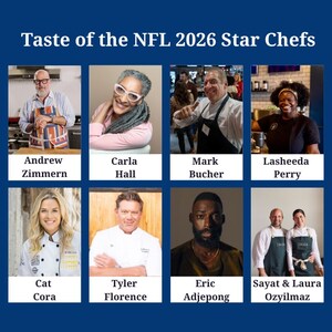 TASTE OF THE NFL BRINGS SUPER BOWL LX'S ULTIMATE CULINARY EXPERIENCE TO SAN FRANCISCO TO RALLY SUPPORT TO END STUDENT HUNGER