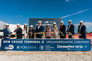 Mayor Levine Cava, Royal Caribbean Group, and partners celebrate groundbreaking of new Cruise Terminal G at PortMiami