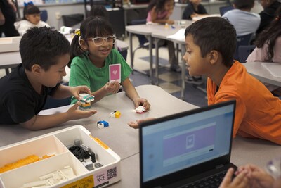 LEGO® Education is introducing a hands-on, student-centered approach to effectively teach computer science concepts in the classroom and foster AI literacy, creativity, and student agency.
