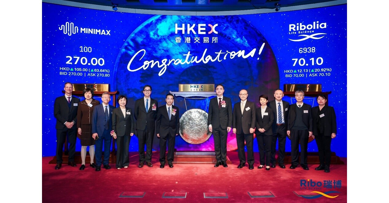 Ribo Life Science (06938.HK) Successfully Lists on the Main Board of the Hong Kong Stock Exchange