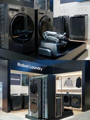 DREAME Robot Laundry's latest products make a splash at CES 2026