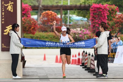 싼야에서 마라톤 종료 후 소비 급증, '레이스케이션' 부상 본격화