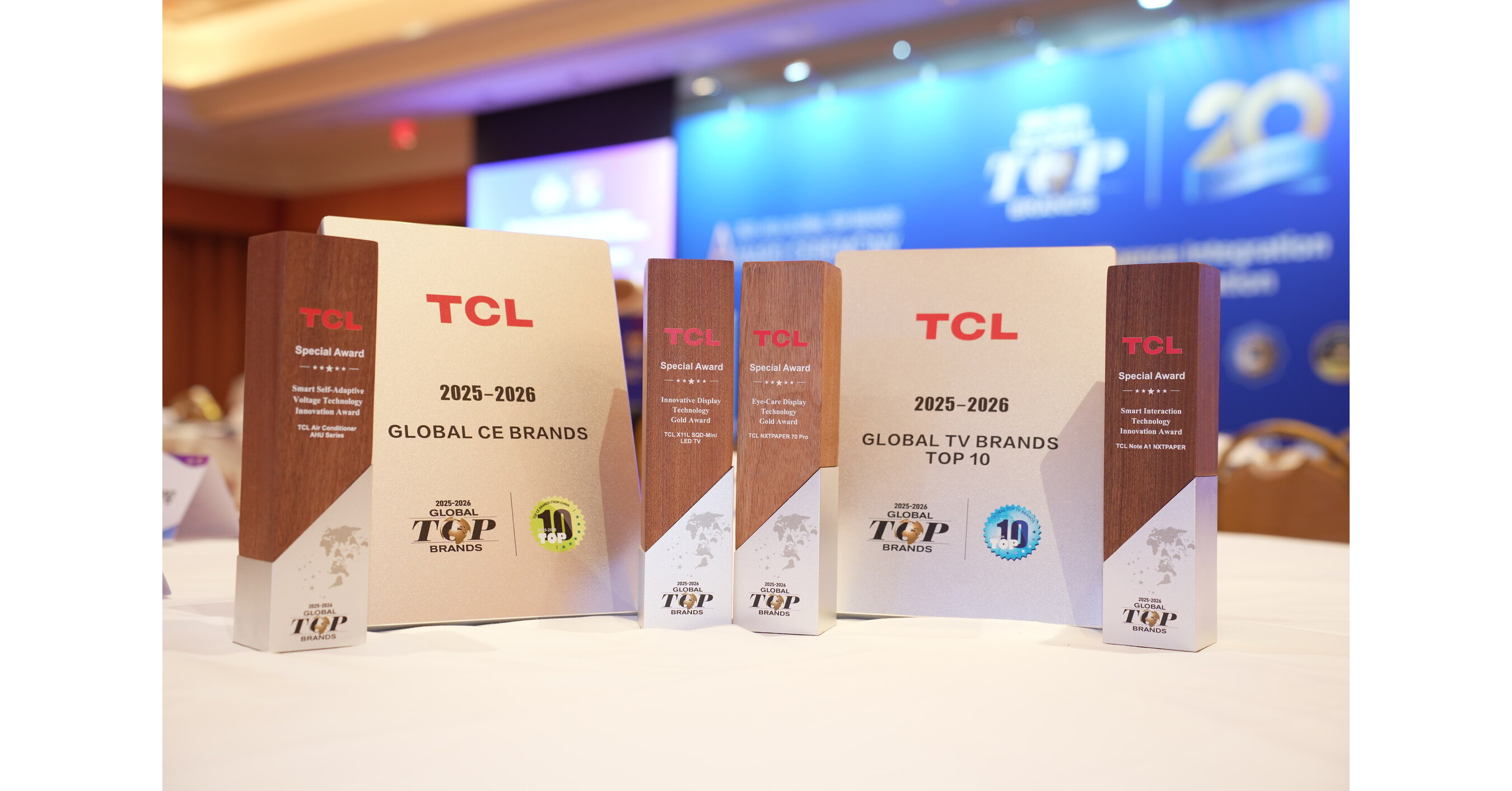 TCL erhält auf der CES 2026 mehrere Auszeichnungen für bahnbrechende Innovationen in den Kategorien TV, Mobile und Smart Home