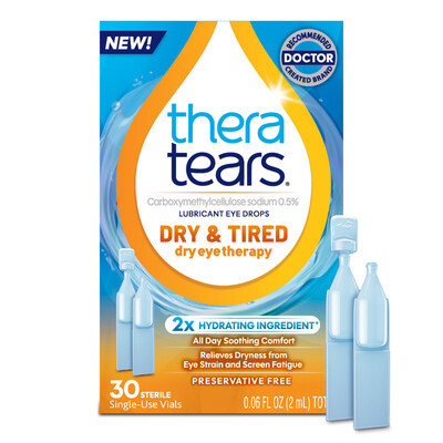 TheraTears® Dry & Tired Eye Preservative Free Lubricant Eye Drops