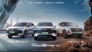 El crecimiento del 54.9% en vehículos de nueva energía coloca a Chery International en la carrera contra BYD