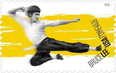 Postal Service To Release Stunning Bruce Lee Stamp