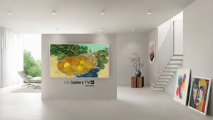 LG Electronics expande sua linha de TVs Lifestyle com a nova Gallery TV inspirada em arte