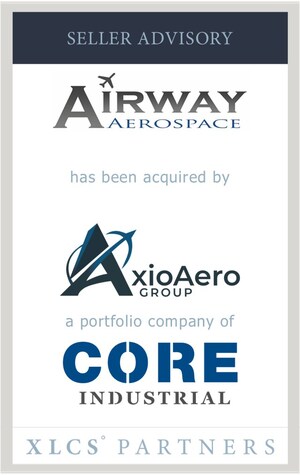 XLCS Partners advises Airway Aerospace on sale to AxioAero Group
