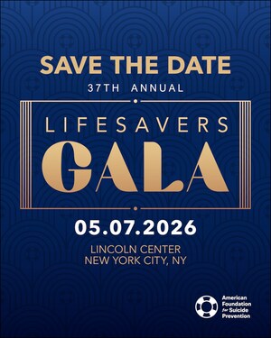 Leading Mental Health Researchers and Advocates to Be Honored at Premier Suicide Prevention Gala on May 7
