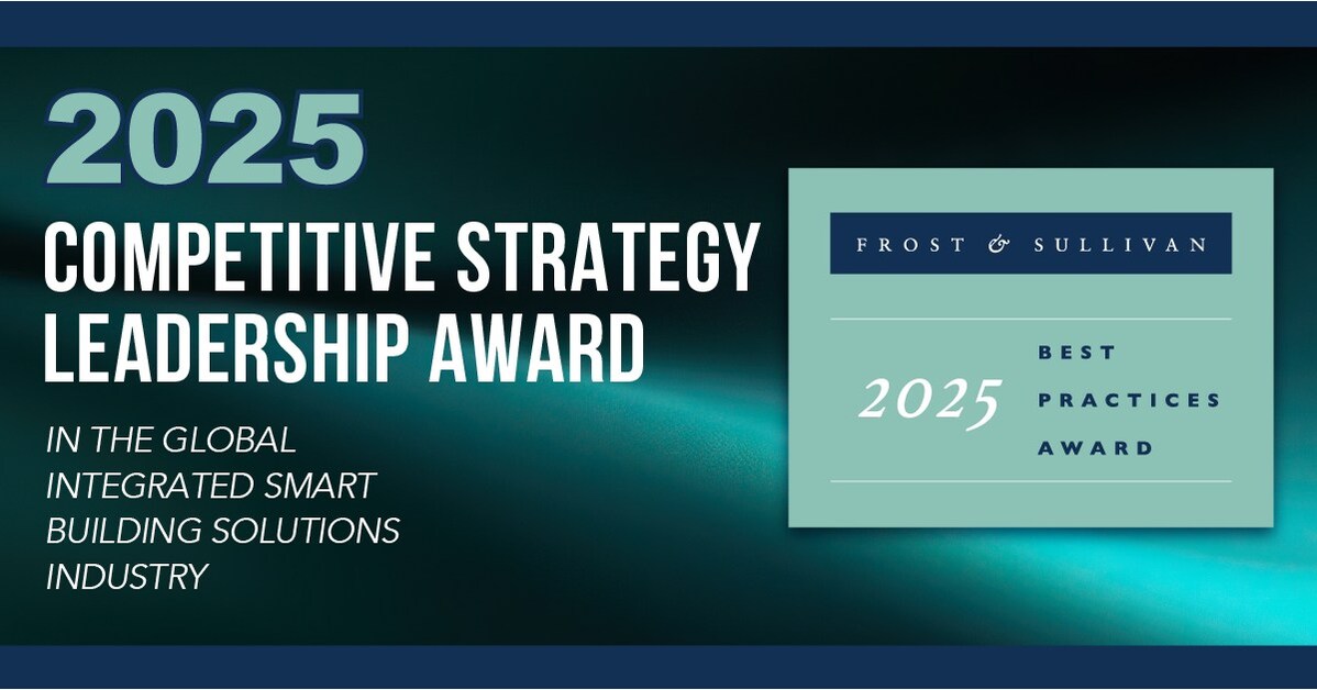 Delta Intelligent Building Technologies Named 2025 Competitive Strategy Leader in Global Integrated Smart Buildings Solutions by Frost & Sullivan