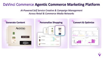 AI-Powered Self Service Creative & Campaign Management Across Retail & Commerce Media Networks. 
✔ Generative AI creates 1000s of ad variations in real-time using brand and retail specs
✔ AI recommends Creatives and Products to shoppers; enables 1-click agentic shopping
✔ AI automatically optimizes for performance, sales and revenue growth across channels